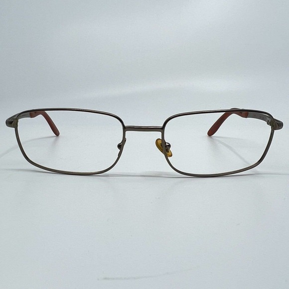 Faconnable Metal Frame Eyeglasses Rectangle Frame Temple Pads need replaced 8741 - Picture 2 of 8